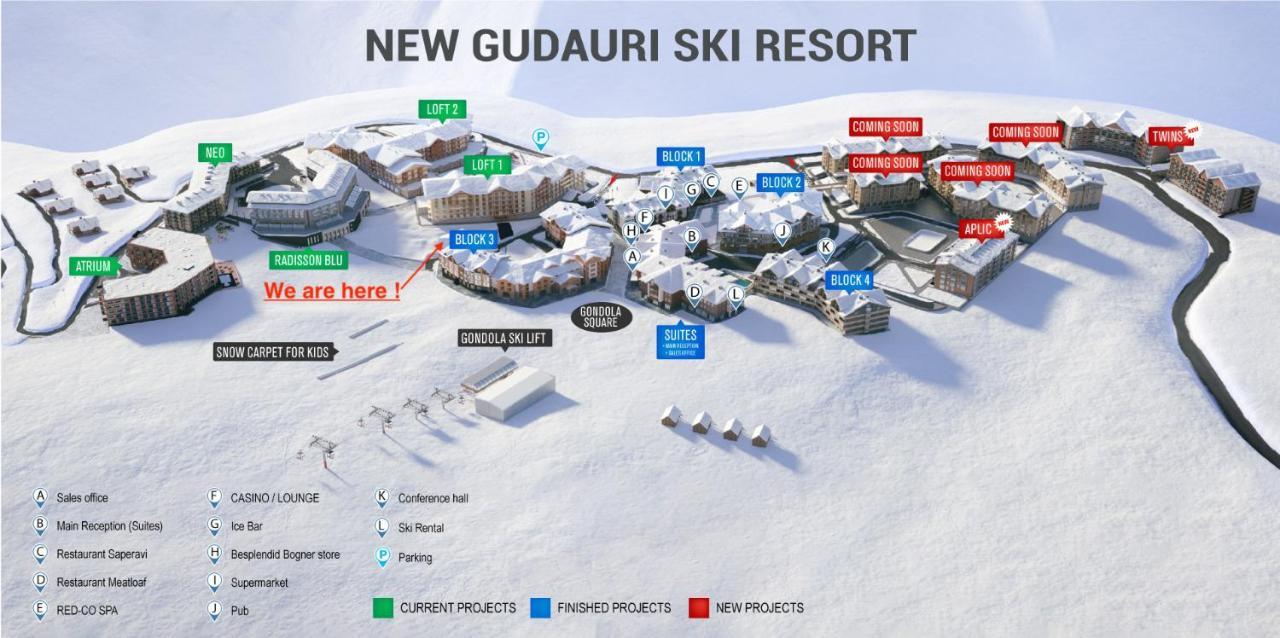 Duplex Apartment In New Gudauri Near Gondola Exterior photo
